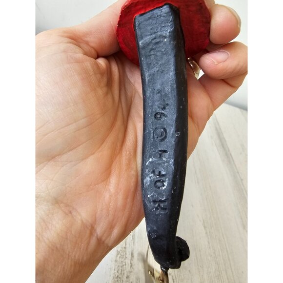 Vintage house of hatten witch Halloween star ornament pumpkin jack-o'-lantern de - Picture 7 of 8